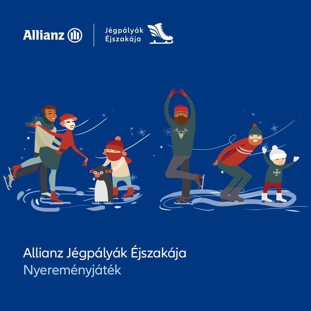 Allianz Jégpályák Éjszakája nyereményjáték